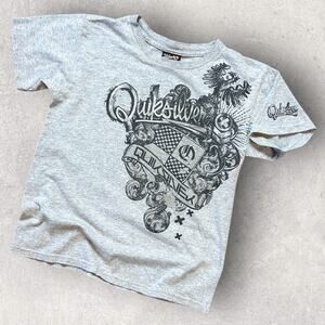 Vintage Quicksilver T-Shirt Size Youth Small Y2K